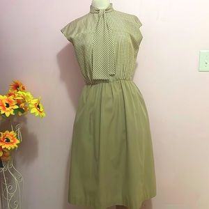 From my MAD MEN collection. Vintage dress circa 1960’s polyester.